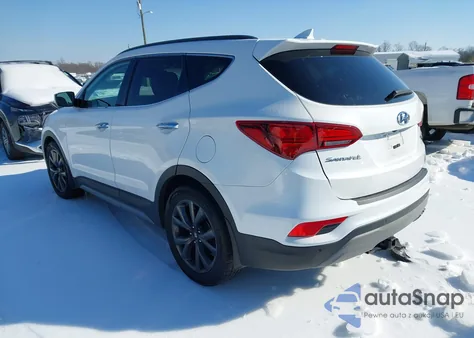 2018 Hyundai Santa Fe Sport 2.0T Ultimate from USA, damaged, VIN 5XYZWDLA6JG566676